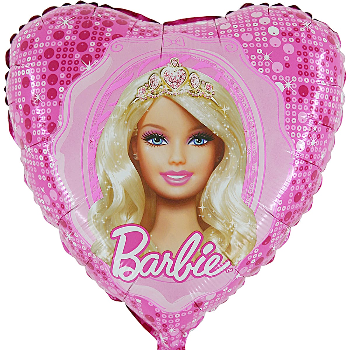 Фольгована кулька серце Barbie Барбі