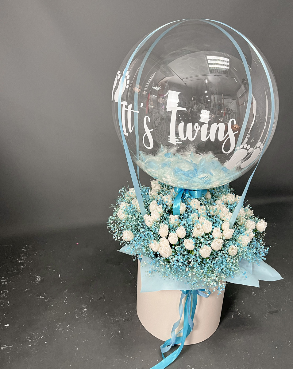 Bubble з квітами «Aura of Love»