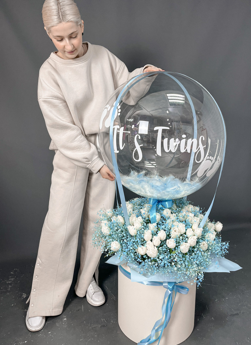 Bubble з квітами «Aura of Love»
