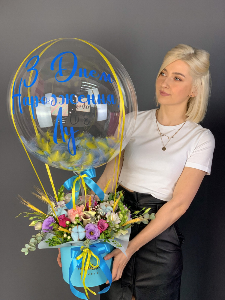 Bubble з квітами «Euphoria Air»