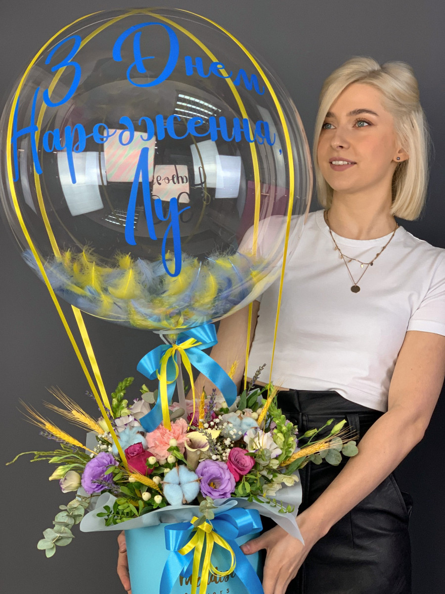 Bubble з квітами «Euphoria Air»