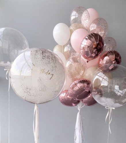 Композиція гелієвих кульок «B-day party»