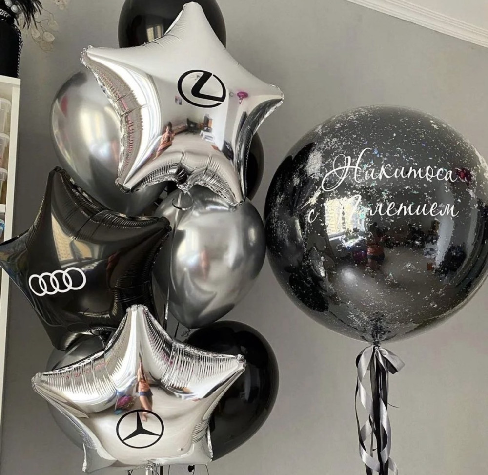Композиція гелієвих кульок «Celebrate»