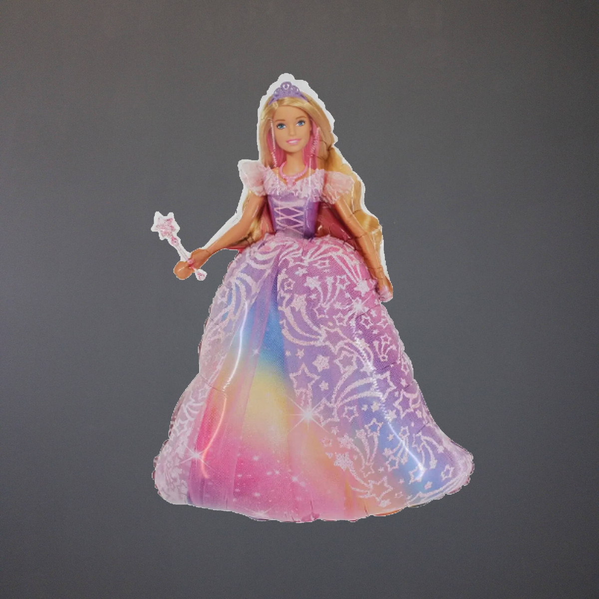 Фольгована гелієва фігура Barbie Барбі Принцеса