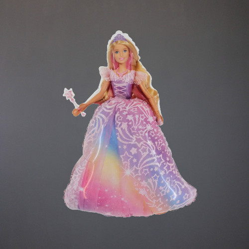 Фольгована гелієва фігура Barbie Барбі Принцеса
