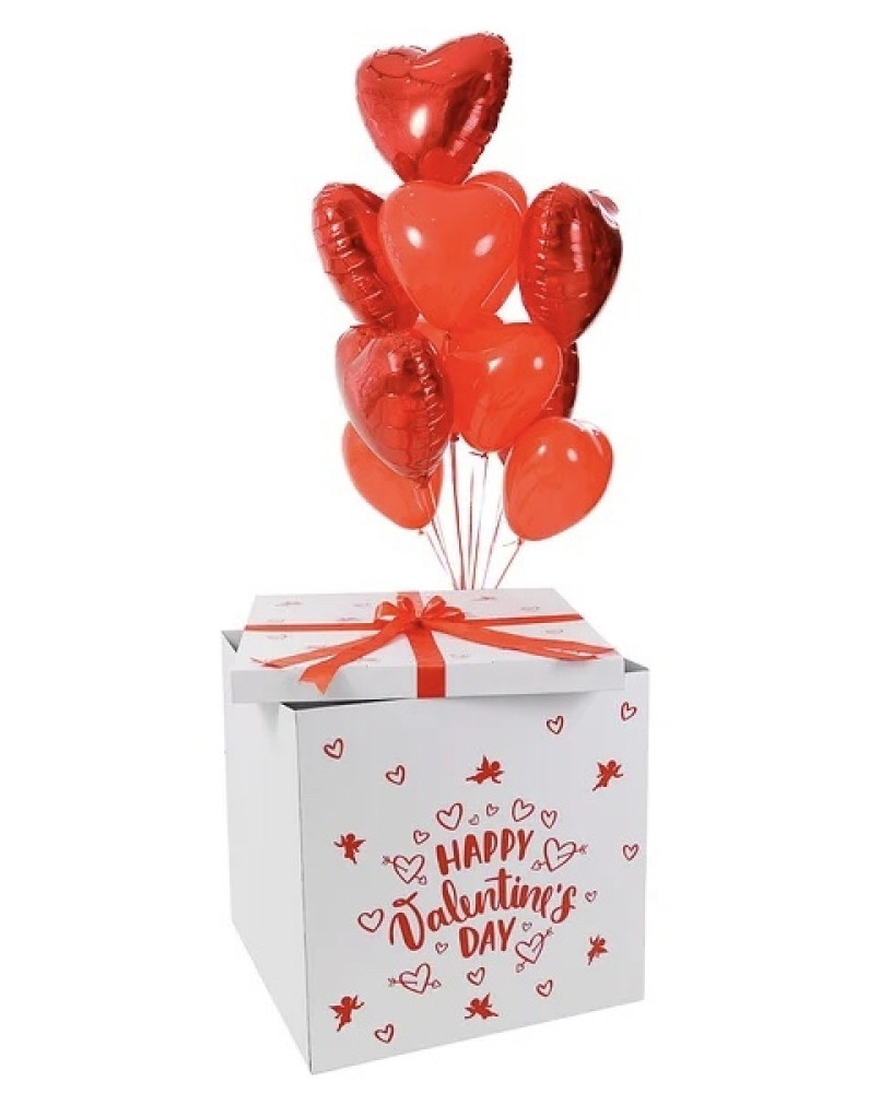 Коробка сюрприз «Happy Valentines day»