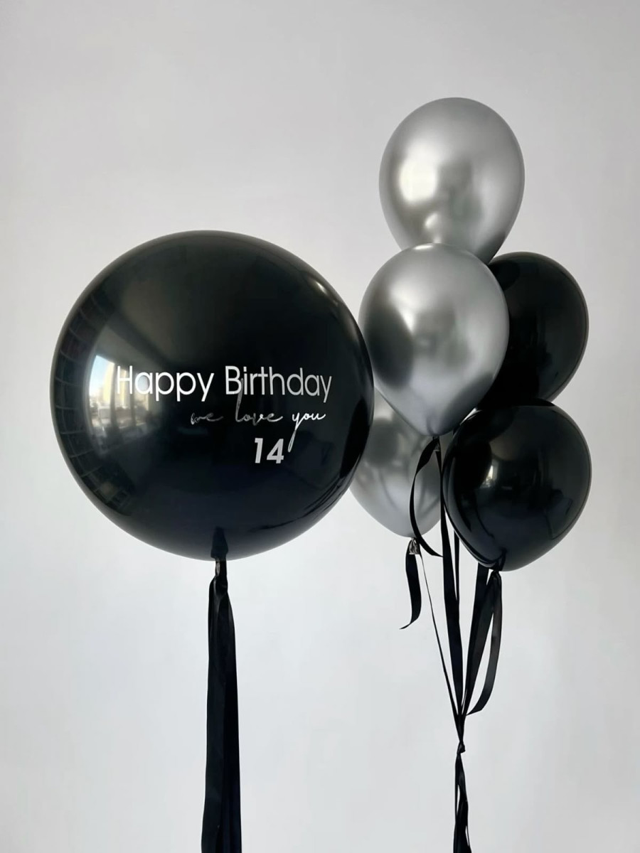 Композиція гелієвих кульок Greeting