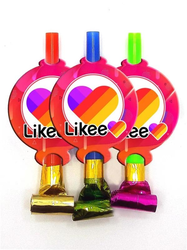 Язички гудки «Likee» упаковка 6 шт. 