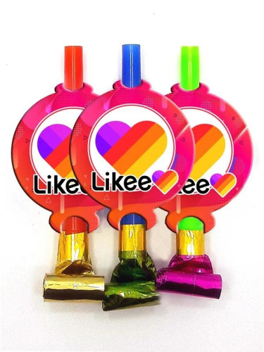 Язички гудки «Likee» упаковка 6 шт. 