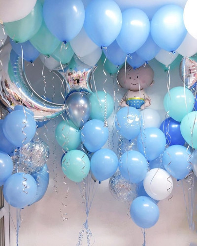 Композиція гелієвих кульок «Baby born» 
