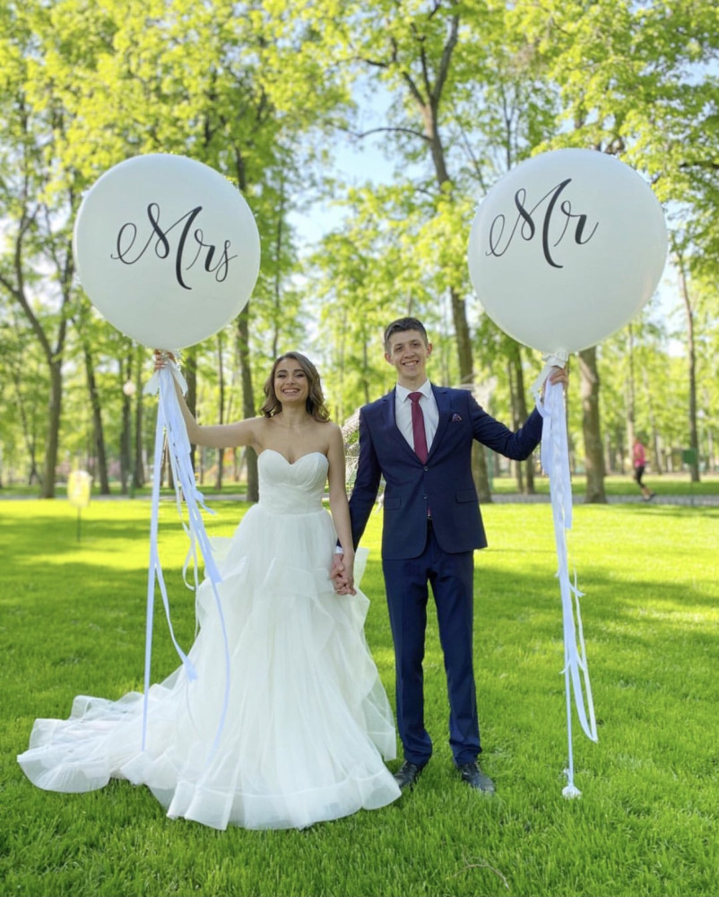 Кульки-гіганти Mr&Mrs