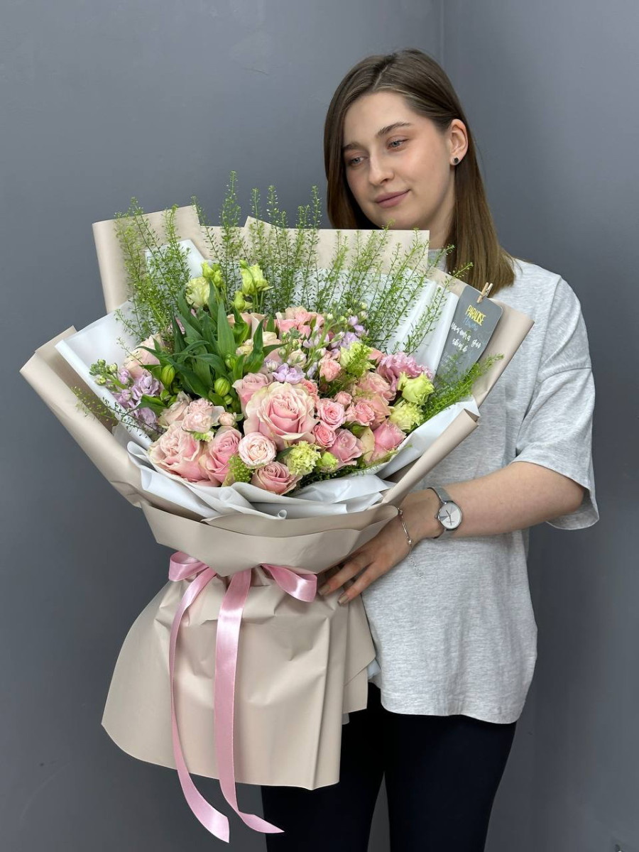 Flower Bouquet «Sunset» 