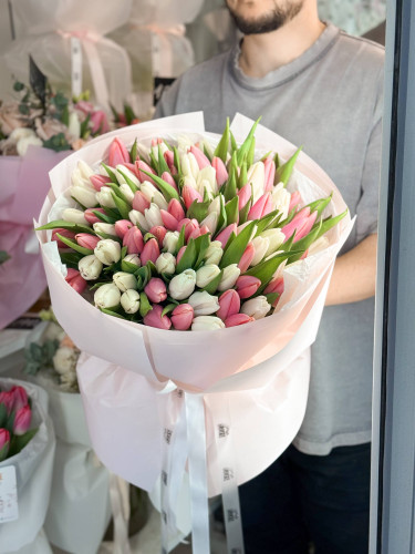 Flower Bouquet «Spring Perfection» (101 шт)