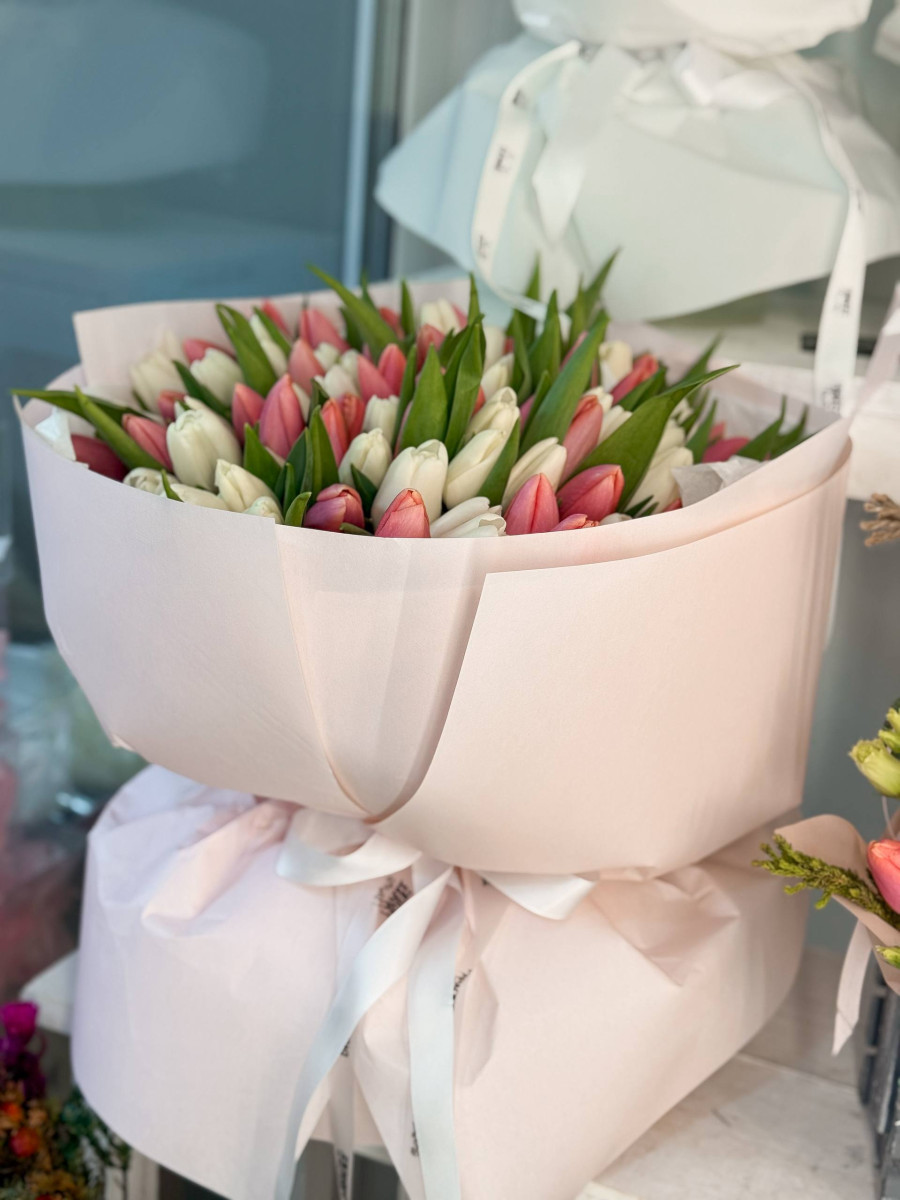 Flower Bouquet «Spring Perfection» (101 шт)