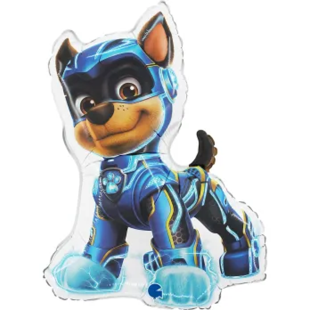 Фольгована гелієва фігура Супергеройське цуценя Чейз - Paw Patrol