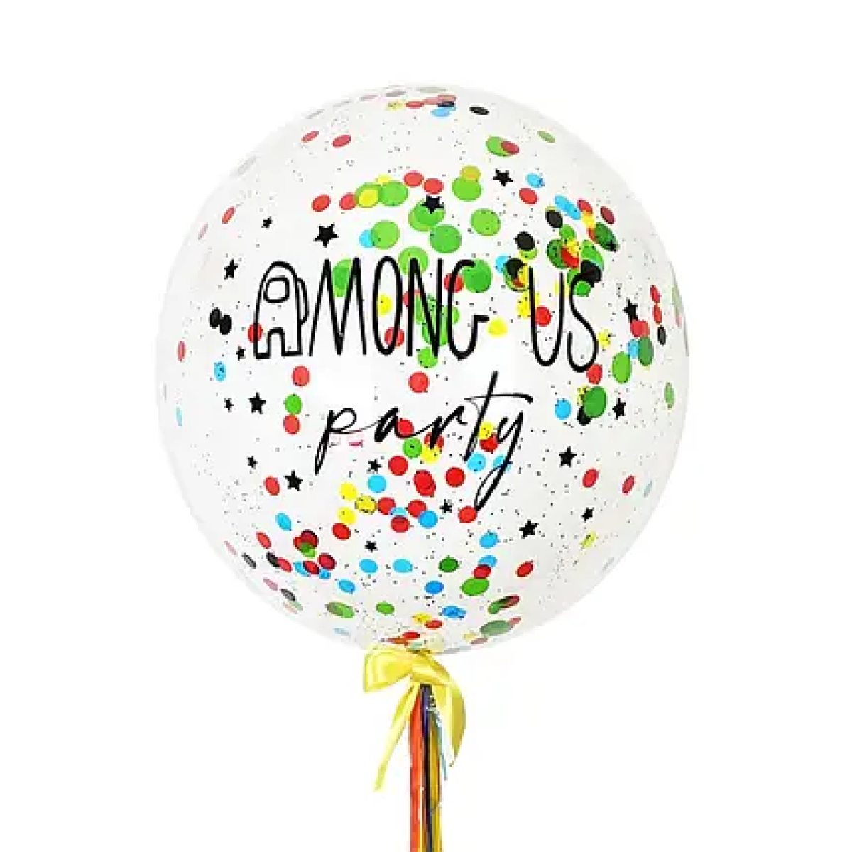 Гігант з конфеті асорті Among Us party