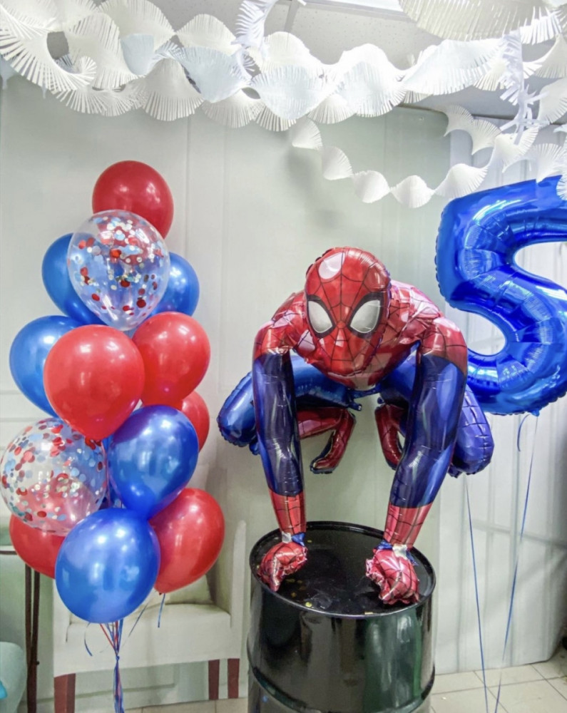 Композиція гелієвих кульок «Spider Man»