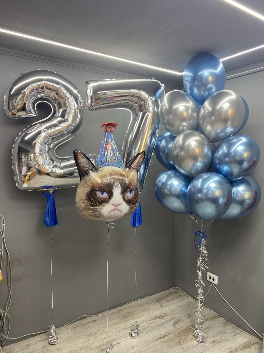 Композиція гелієвих кульок It's your day