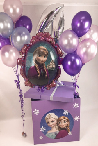 Коробка сюрприз з кульками «Frozen» 