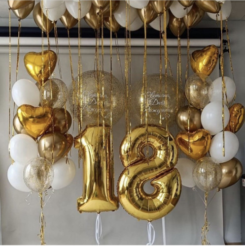 Композиція гелієвих кульок «The Best Day»
