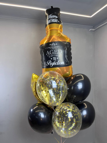 Композиція гелієвих кульок Bottle